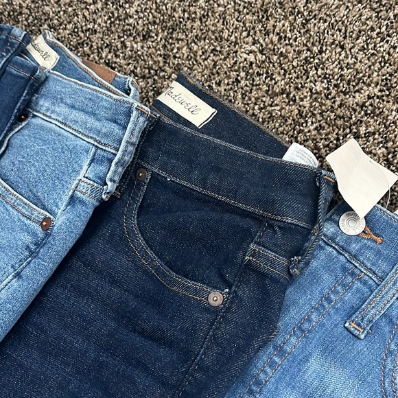 6 Pairs Madewell Sz 26 Jeans, NWT and NWOT - Picture 2 of 14